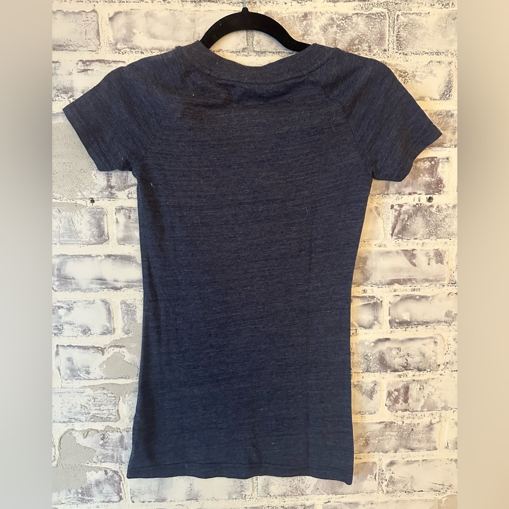 Villanova Basketball V Neck Tee Shirt - Picture 3 of 4